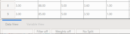 pspp Data Editor Views
