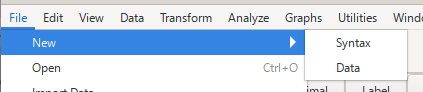 psppire syntax editor